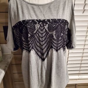 Yoins Yours Inspiration Cold Shoulder Shirt